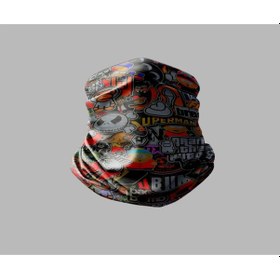 Resim Supreme Motorcu Çok Amaçlı Outdoor Boyunluk Unisex Bandana Siyah 