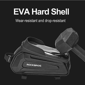 Resim Supermarket1 Bisiklet Dokunmatik Telefon Çantası, Su Geçirmez, Renkli Tasarım Çok Renkli 