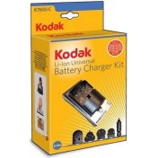 Resim Kodak Casio Np-30 Batarya Için %100 Orjinal Kodak Şarj Aleti K7600-C + Araç Kiti 