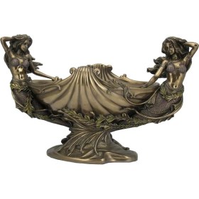 Resim Veronese Deniz Kızı Figürlü Gondol Çok Amaçlı Kase 36cm 