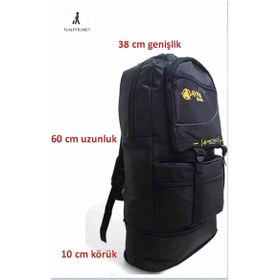 Resim Körüklü Dağcı Sırt Çanta Siyah 