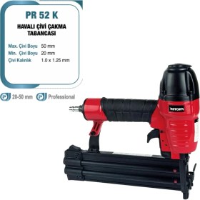 Resim Proter Proter PR52K 50 mm Havalı Çivi Çakma Tabancası 