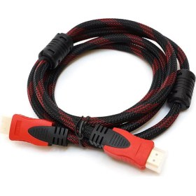 Resim Hadron 4K 3D Örgülü Flat HDMI Kablo 1.5 mt 