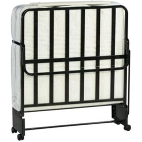 Resim usta mekan Usta Metal Katlanır Yatak + Somya Tek Kişilik (90 X 190 Cm) 