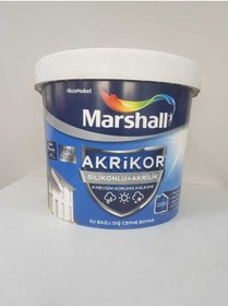 Resim Akrikor+akrilik Silikonlu Dış Cephe Boyası T7 15l 20 L 