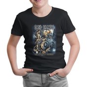 Resim Lordd T-Shirt Lorddd T-Shirt Iced Earth - Live In Ancient Kourion Siyah Çocuk Tshirt 