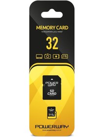 Resim Powerway 32 GB Hafıza Kartı Adaptör Dahil 