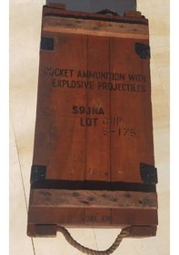 Resim Maker Ticaret Mühimmat Sandığı Dekoratif Cilalı Sandık Kahverengi 75 X 37 X 17 Ahşap 