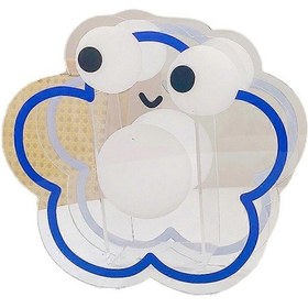 Resim Ganzhoushop Sevimli Hayvan Kalem Düzenleyici Tutucu Zarif Öğrenciler Kırtasiye Tutucu Düzenleyicimavi Gözler Çiçekler 