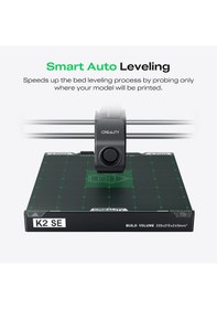 Resim Creality K2 Se Combo 3d Yazıcı 2026, Cfs'li Çok Renkli, 500 Mm/sn Hızlı Baskı, Doğrudan Tahrikli Ekstruder, Otomatik Tesviye, Tamamen Metal Yapı, 220 215 245 Mm Baskı Hacmi 