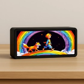 Resim Küçük Prens LED Lamba & Masa Lambası & Gece Lambası 