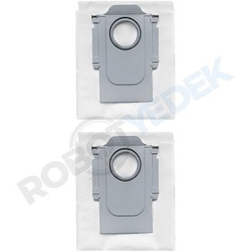 Resim Roborock QRevo L Uyumlu 2 Adet Toz Çöp Torbası 