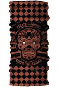 Resim Pirate And Parrot Parrot&pirate Bandana-boyunluk Skull Island 