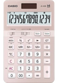 Resim Casio Js-40b-pk-w-dh Hesap Makinesi Desktop Gri - Siyah 