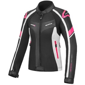 Resim Scoyco Jk152 Dört Mevsim Motosiklet Montu Pembe - Siyah 