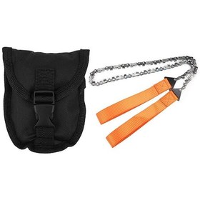 Resim Wezone Taşınabilir Portatif Zincirli El Testeresi 24 İnç - Kamp & Bahçe İçin Dayanıklı 