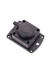 Resim Byes 1x16a 2p+e 250v Kauçuk Duvar Prizi Ip44 