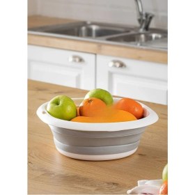 Resim Badya Katlanır Sebze Badyası Silikon Badya Leğen Orta Boy No:1 2,7 Lt 