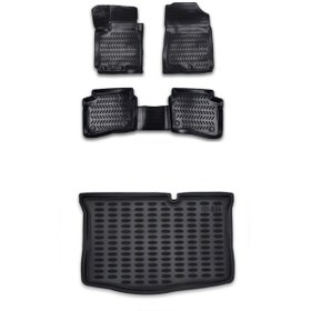 Resim First Hyundai I20 3D Havuzlu Paspas +Bagaj Havuzu 2014 Ve Sonrası 