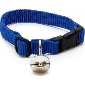 Resim İnci Mode Örgü Kedi Boyun Tasması Mavi 