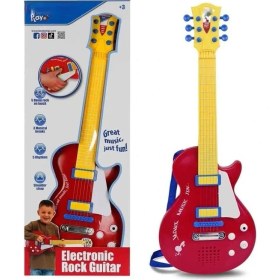 Resim NessiWorld 2045831 Gitar Elektronik Tuşlu Telli Askılı Krmz 