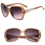 Resim Moda Büyük Boy Güneş Gözlüğü Kadın Vintage Tasarımcı Güneş Gözlüğü Plastik Büyük Çerçeve Siyah Aynalı Degrade Göz Gözlükleri 7 Çin 