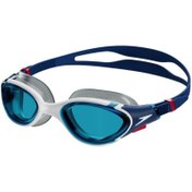 Resim Speedo Biofuse Reflx Gog Au Blue/white Unisex Mavi Yüzücü Gözlüğü 