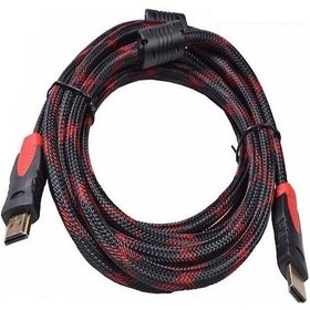 Resim Speeduf 4240 Hdmi Kablosu 1.4b 3d Örgülü Lcd Monitör Tv Bağlantı Kablosu 3 Metre 