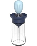 Resim Yifomall Mutfak Silikon Yağ Fırçası Şişesi - Pratik Ve Kullanışlı Pişirme Ve Barbekü Yardımcısı, Mavi Renk Seçeneği Çok Renkli 