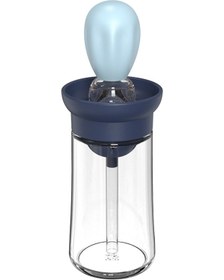 Resim Yifomall Mutfak Silikon Yağ Fırçası Şişesi - Pratik Ve Kullanışlı Pişirme Ve Barbekü Yardımcısı, Mavi Renk Seçeneği Çok Renkli 