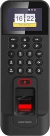 Resim Hikvision DS-K1T804AMF Parmak İzi ve Mifare Kart Okuyuculu Bağımsız Terminal Personel Takip Cihazı 