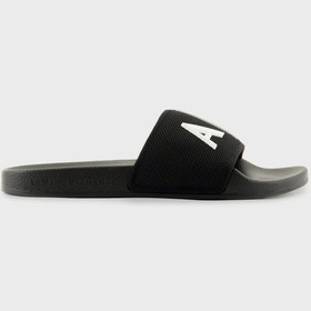 Resim Armani Exchange Erkek Terlik Xup001 Xv820 S277 Siyah-beyaz Beyaz - Siyah 