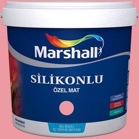 Resim Marshall 81RR 47/323 1 Litre Silikonlu Özel Mat Su Bazlı İç Cephe Boyası (MARSHALL.5134332) 