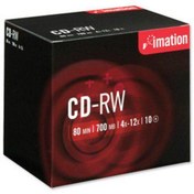 Resim Imation CD-RW 700 MB 4-12X High Speed Kutulu 10lu Paket 