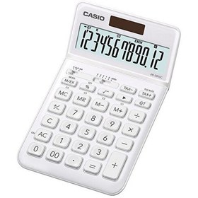 Resim Casio JW-200SC-WE 12 Haneli Masaüstü Beyaz Hesap Makinesi 