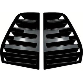 Resim Hightower Volkswagen Vw Golf 5 Mk5 Arka Yan Camlık Güneşlik Karbon Fiber Abs Bright Black 