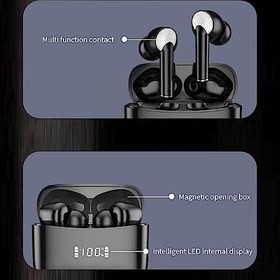 Resim Tercüman Kulaklıkları Kablosuz Tercüman Gürültüsü 144 Dil Çeşitini Engelleme Stereo Ses Müzik 5.3 Seyahat Için Öğrenme Için (Siyah) 