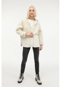 Resim Lumberjack Hannah Teddy Jac Ekru Kadın Mont 6ct2008 101398899 001 