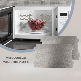 Resim Mikrodalga Fırın Yansıtıcı Plaka 2'li,Arçelik MD210DS,MD210DG, Beko BMD210DG,BMD210DS, Altus ALMD25,ALMD15 ile Uyumlu 