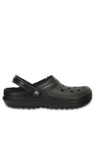 Resim Crocs Classic Lined Clog Kadın Sabo Terlik Black 