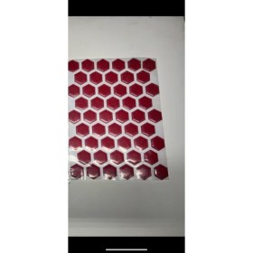 Resim Depo Yan Ped Arı Peteği Kırmızı 