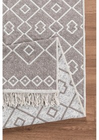 Resim Arya Vl Çift Taraflı,katlanabilir,yıkanabilir,yüksek Kalite Pamuk Salon,oturma Odası,balkon Kilim Krem-bej 3 