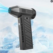 Resim ANKNQ Mini Sıkıştırılmış Hava Üfleyici Jet Fanı, Turbo Jet Üfleyici, Şiddetli Turbo Jet Üfleyici, Turbo Fan, Turbo Fan Jet Üfleyici, Süper Güçlü Turbo Fan, Hava Tabancası, Kuş Avı için Hava Tabancası, Sıkıştırılmış Hava Duster, USB Şarj Edilebilir Araba Temizleme, Kamp, Patio, Çim Bakımı ve Ev Kurutma Makinesi 