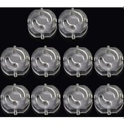 Resim GubisiStore Priz Kapağı Şeffaf 10 Adet 