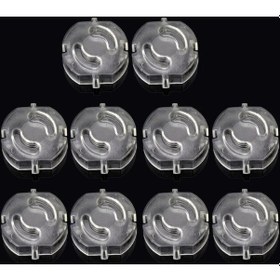 Resim GubisiStore Priz Kapağı Şeffaf 10 Adet 