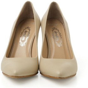 Resim Topuklu/ Stiletto Kadın Rc-4002 Deriden Krem Krem 
