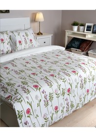 Resim Cotton Collection Tek Kişilik Nevresim Seti Fleur Renkli 