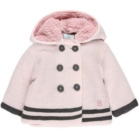 Resim Boboli Kışlık Kız Bebek Kapüşonlu Hırka Pembe - Pembe / 3 Ay 