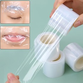 Resim 1 adet Kirpik & Kaş Dövmeleri için Şeffaf Plastik Sarma Filmi - Tek Kullanımlık, Esnek Kaplama, Kalıcı Makyaj Sanatçıları ve Başlangıç Seviyesi İçin, Kullanımı Kolay 