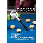 Resim POLEXP gl00my Profesyonel Çelik Barmen Şişe Açacağı 